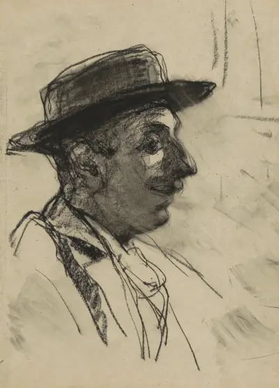 Man med hatt av Willem Witsen