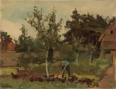 Moestuin av Willem Witsen