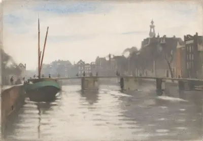 Gamla Schans i Amsterdam av Willem Witsen