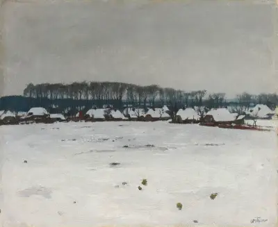 Vinterlandskap av Willem Witsen