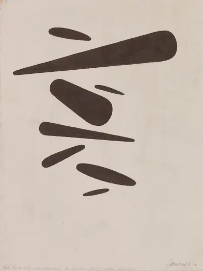 Fliegende Formen von Willi Baumeister