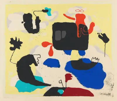 Moby Dick von Willi Baumeister