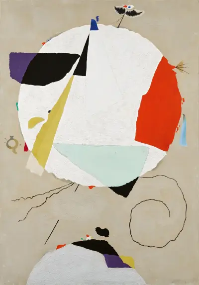 Monturi, Diskus (mit Segmenten) von Willi Baumeister