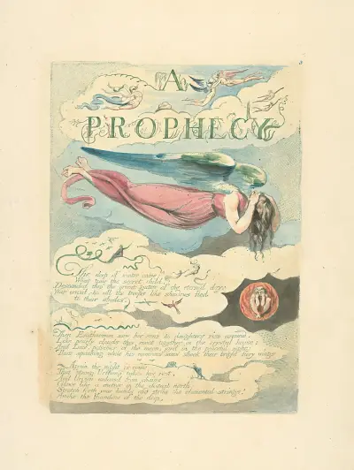 A Prophecy av William Blake