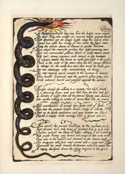 In thoughts perturb’d …, 1794 – nr 2 av William Blake