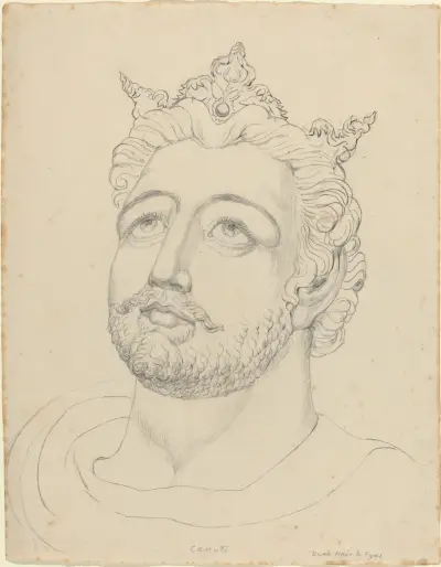 King Canute av William Blake