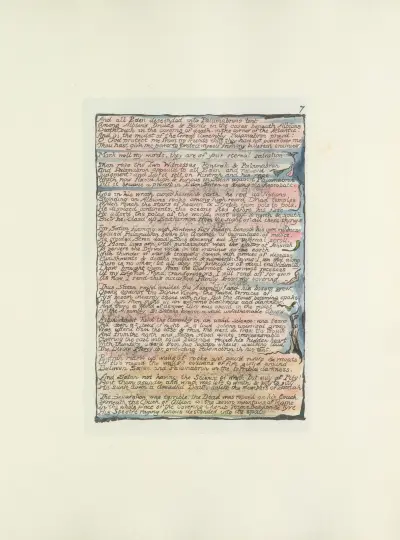 Milton, a poem in 2 books Pl.07 av William Blake