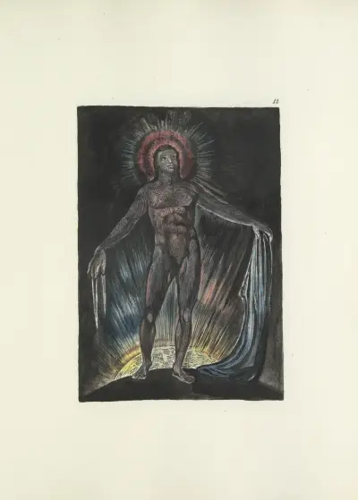 Milton, a poem in 2 books Pl.13 av William Blake