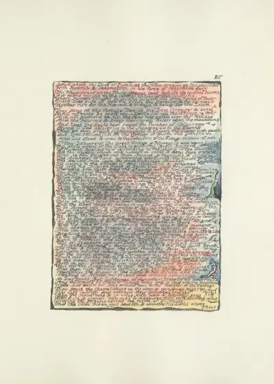 Milton, a poem in 2 books Pl.25 av William Blake