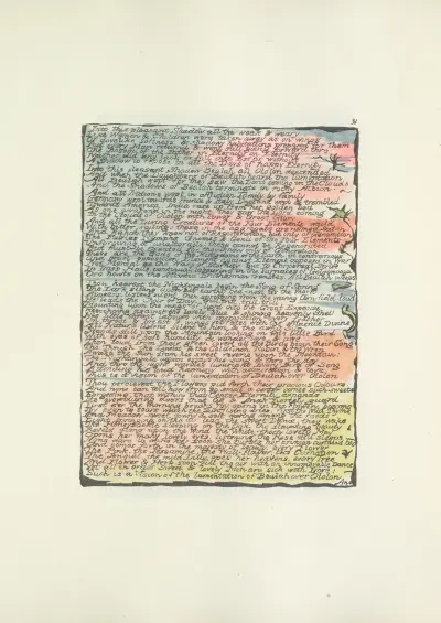 Milton, ein Gedicht in 2 Büchern, Taf. 31 von William Blake