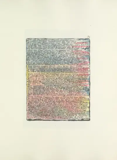 Milton, a poem in 2 books Pl.34 av William Blake