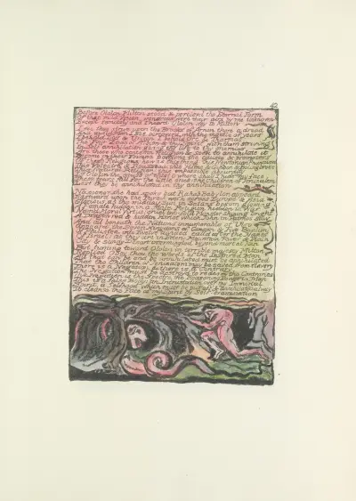 Milton, a poem in 2 books Pl.42 av William Blake