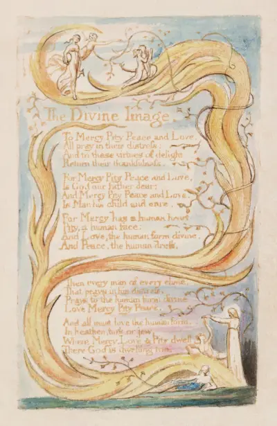 Pl. 9 – Božský obraz, William Blake