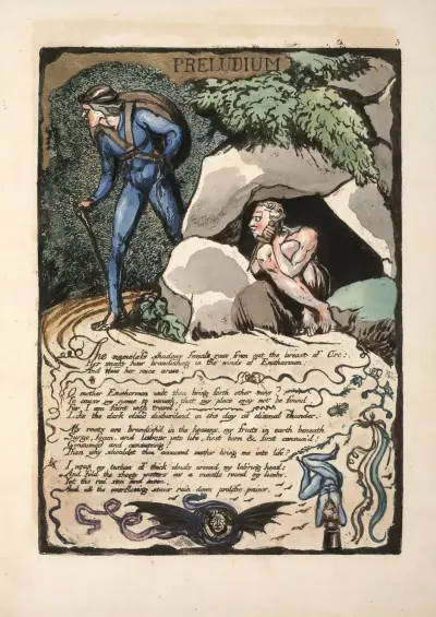 Preludium; the nameless shadowy female … av William Blake