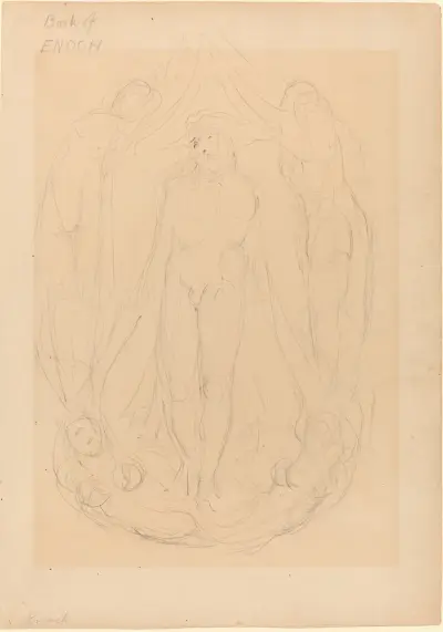 The Vision of the Lord of Spirits av William Blake