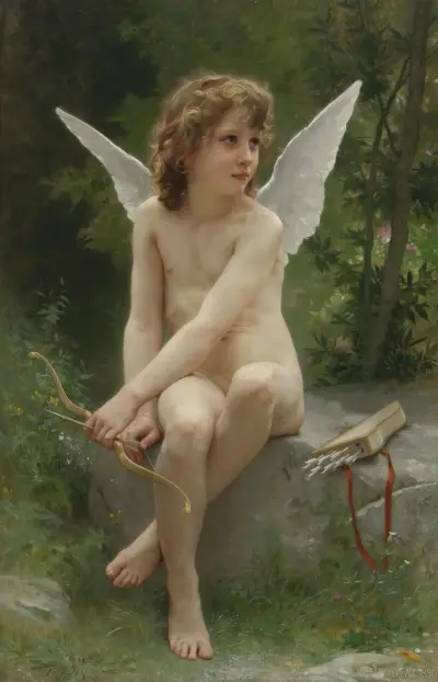 Kärleken på vakt av William Bouguereau