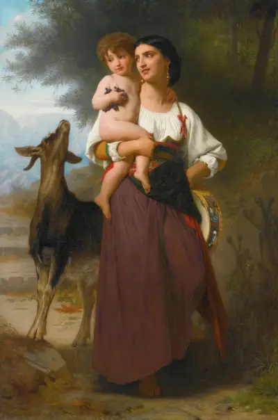 Convoitise av William Bouguereau