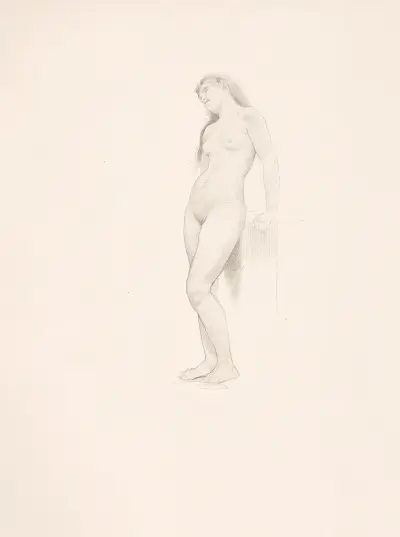 Frauenstudie – Nr. 2 von William Bouguereau