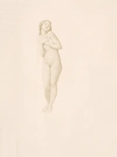 Studie einer Frau – Nr. 4 von William Bouguereau