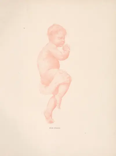 Barnstudie av William Bouguereau