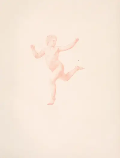 Studie av barn av William Bouguereau