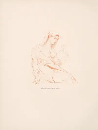 Kvinna från den romerska kampanjen av William Bouguereau