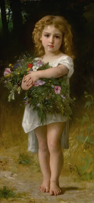 Vårblommor av William Bouguereau
