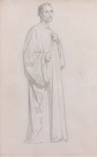 Homme debout von William Bouguereau