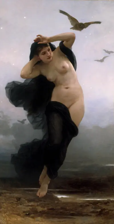 Natten av William Bouguereau