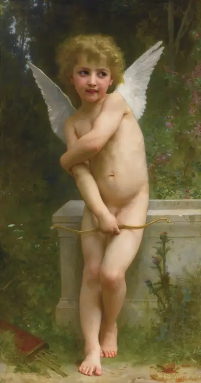Kärleken stucken av William Bouguereau