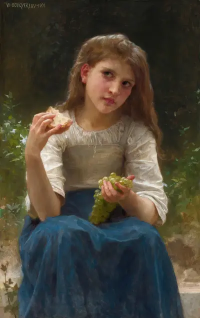 Le Goûter von William Bouguereau