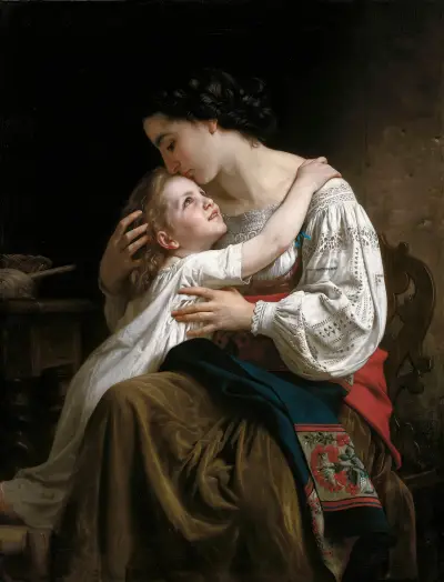 Le lever av William Bouguereau
