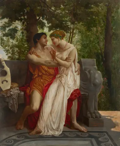 De älskande av William Bouguereau