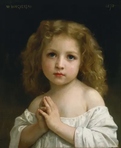 Little Girl av William Bouguereau