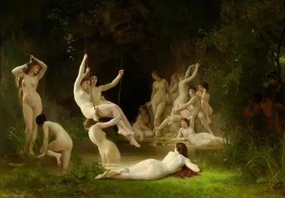Nymfeum av William Bouguereau