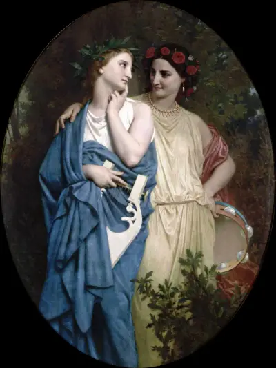 Philomela and Procne av William Bouguereau