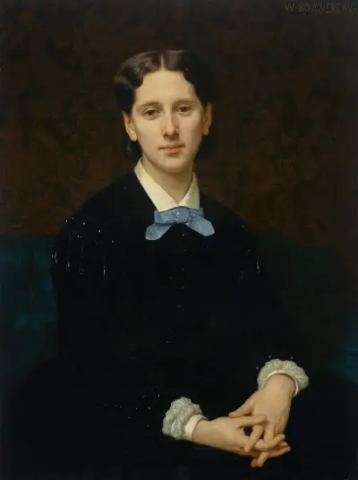 Porträtt av Madame Hoskier av William Bouguereau