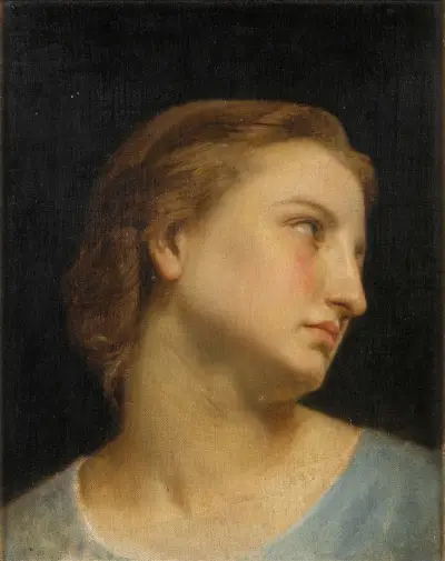 Study Of A Woman’s Head (Philomèle Et Progné), William Bouguereau