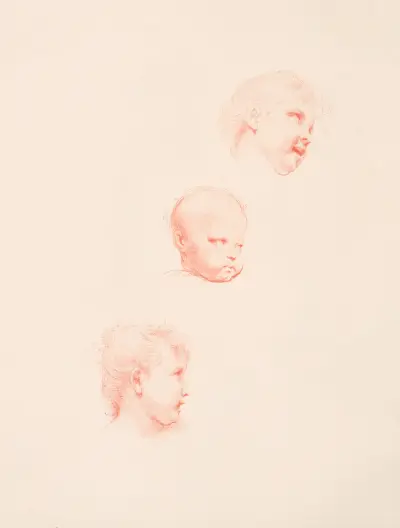 Barndomsansikten av William Bouguereau