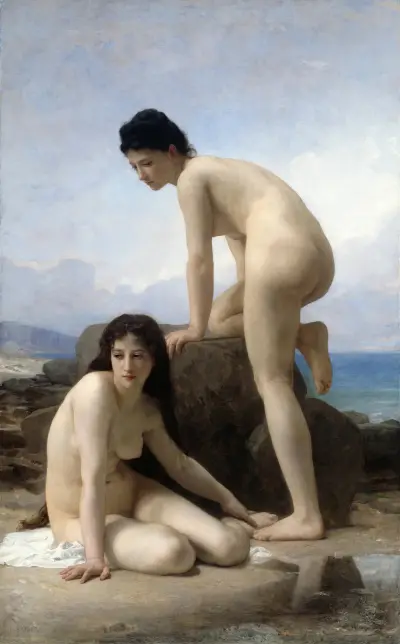 The Bathers av William Bouguereau