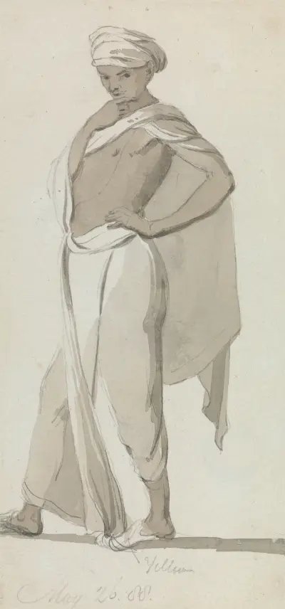 En ung indier av William Daniell