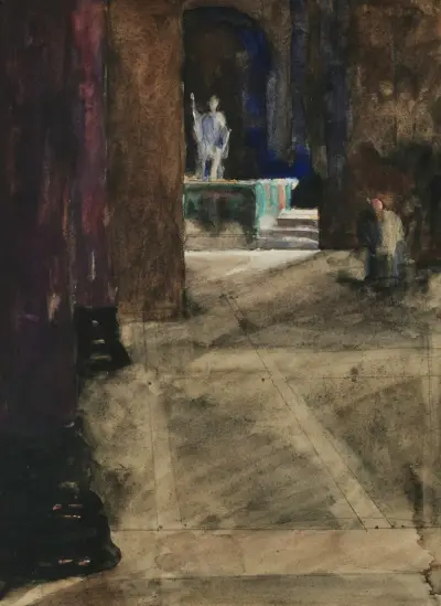 Kircheninterieur – Nr. 3 von Sir William Eden