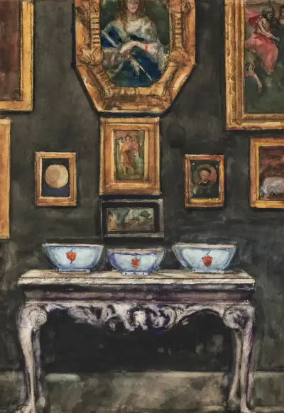 Interieur in Windlestone, Nr. 5 von Sir William Eden