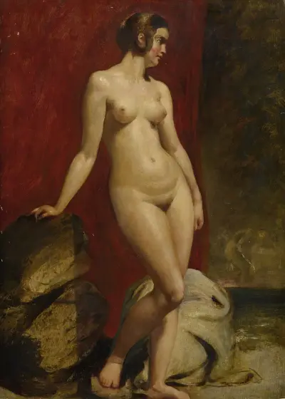 A Study Of A Standing Female Nude av William Etty