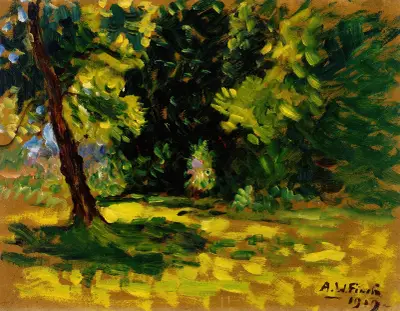 Bushes av Alfred William Finch