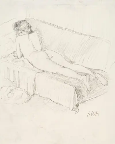 Makaava malli av Alfred William Finch