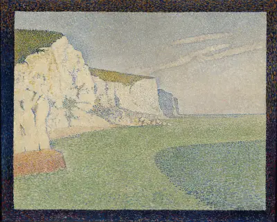 The Cliffs of Dover; The Cliffs at South Foreland av Alfred William Finch