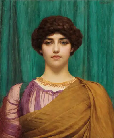 En pompejansk dam av John William Godward