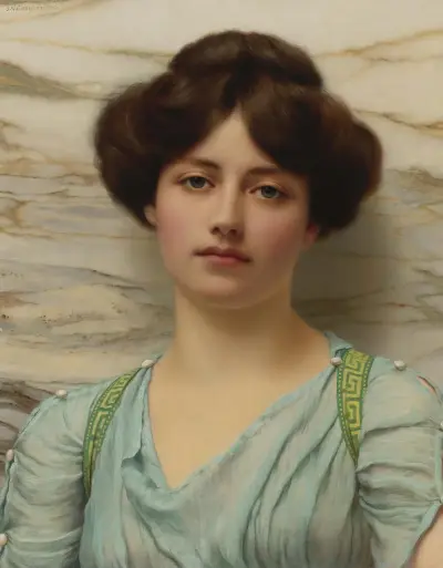 Carina av John William Godward
