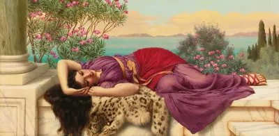 Dolce Far Niente av John William Godward